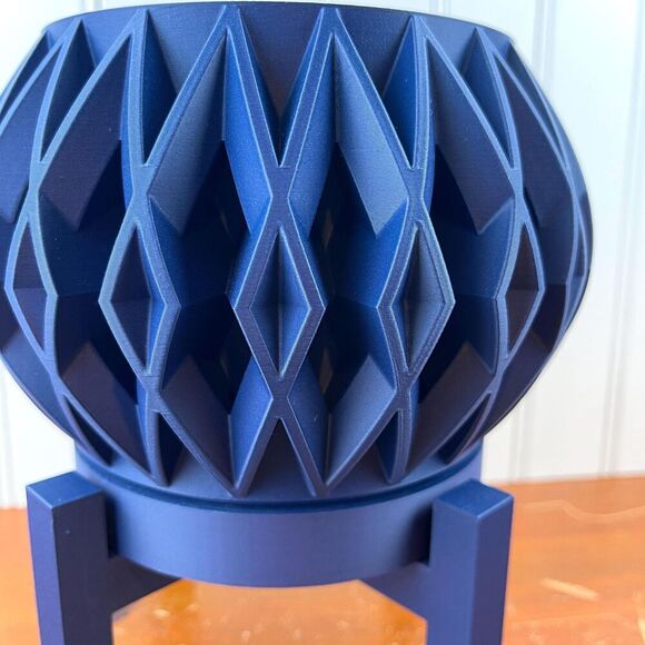 Orik Planter Pot w/ Drainage Hole and Drip Tray, Houseplants - Picture 3 of 10